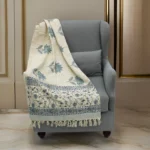 Marhaba Bed Sofa Throw HandBlock Jute - 210