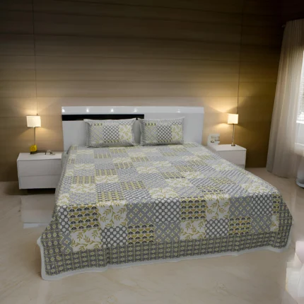 Marhaba 100% Cotton (120TC) Screen Printing Bedsheet, RAJWADI 02